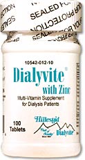 Dialyvite with Zinc