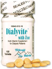 Dialyvite with Zinc